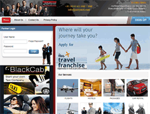 Tablet Screenshot of partner.justyatra.com